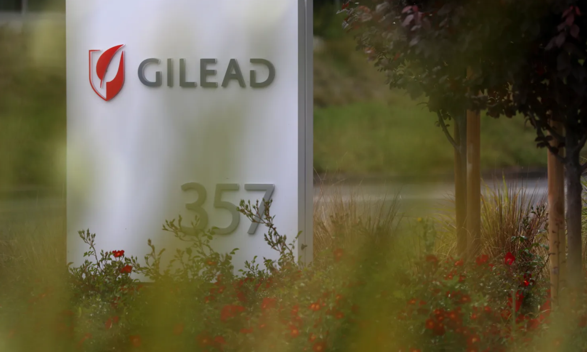 Gilead corporate sign